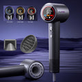 Breeze Hair Dryer Professional IONIC High Speed Ionic Hair Dryer | 1600W Ultra-Fast Drying | 500 Million Negative Ions | Low Noise | 160000 RPM | Compact Blow Dryer with Magnetic Diffuser for Faster Drying All Hair Types